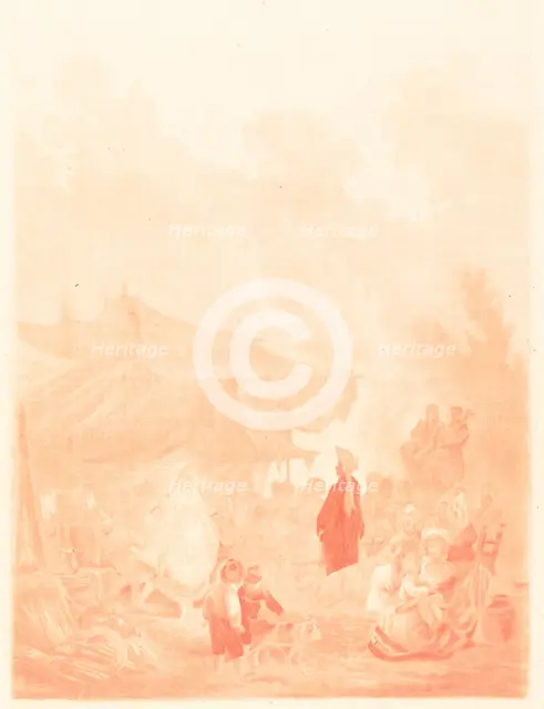 Noce de Village (Village Wedding), 1785. Creator: Charles-Melchior Descourtis.