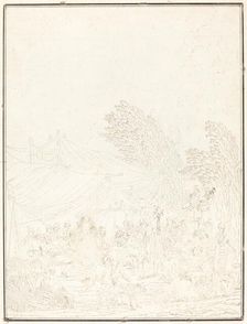 Noce de Village (Village Wedding), 1785. Creator: Charles-Melchior Descourtis