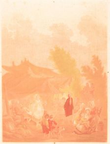 Noce de Village (Village Wedding), 1785. Creator: Charles-Melchior Descourtis