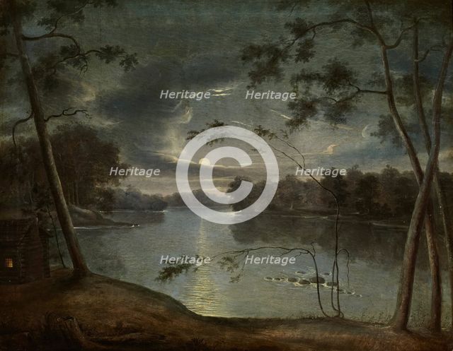 Nocturnal Landscape, date unknown, c1840s. Creator: George Winter.