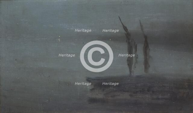 'Nocturne', 1854-1903. Artist: James Abbott McNeill Whistler.