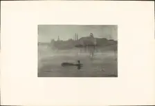 Nocturne, 1878/1887. Creator: James Abbott McNeill Whistler