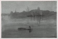 Nocturne, 1878. Creator: James McNeill Whistler (American, 1834-1903)