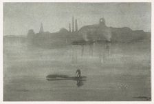Nocturne, 1878. Creator: James Abbott McNeill Whistler