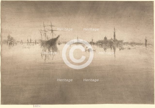 Nocturne, 1879/1880. Creator: James Abbott McNeill Whistler.