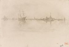 Nocturne, 1879-1880. Creator: James Abbott McNeill Whistler