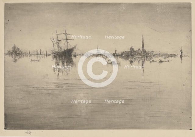 Nocturne, 1879-1880. Creator: James Abbott McNeill Whistler.