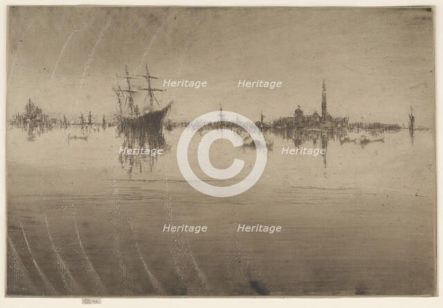 Nocturne, 1879-1880. Creator: James Abbott McNeill Whistler.