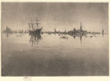 Nocturne, 1879/1880. Creator: James Abbott McNeill Whistler