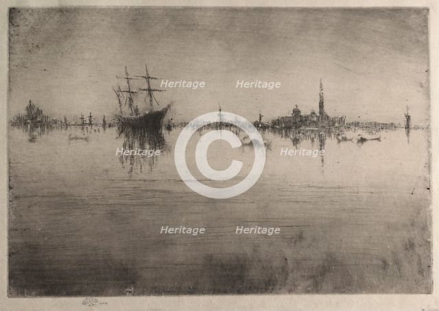 Nocturne, 1880. Creator: James McNeill Whistler (American, 1834-1903).