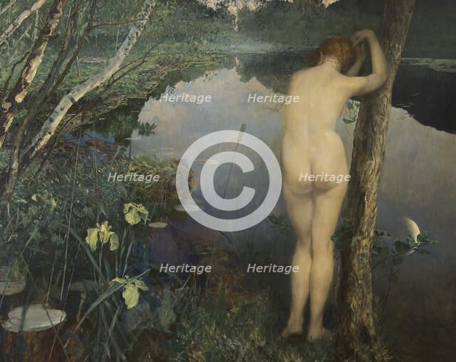 Nocturne, 1887. Creator: Eilif Peterssen.