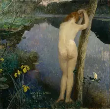 Nocturne. Artist: Peterssen, Eilif (1852-1928)