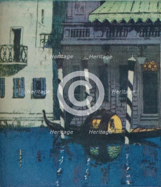 'Nocturne' c1924. Artist: Edgar L Pattison.