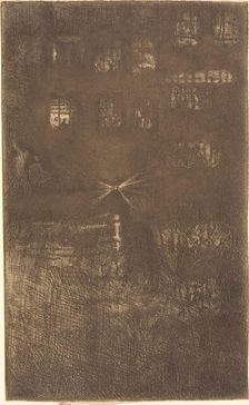 Nocturne: Dance House, 1889. Creator: James Abbott McNeill Whistler