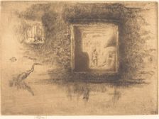 Nocturne: Furnace, 1880. Creator: James Abbott McNeill Whistler