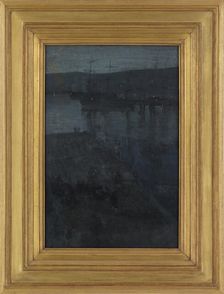 Nocturne in Blue and Gold: Valparaiso, 1866-ca. 1874. Creator: James Abbott McNeill Whistler