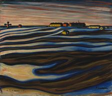 Nocturne (Liminka), 1930. Creator: Vilho Lampi