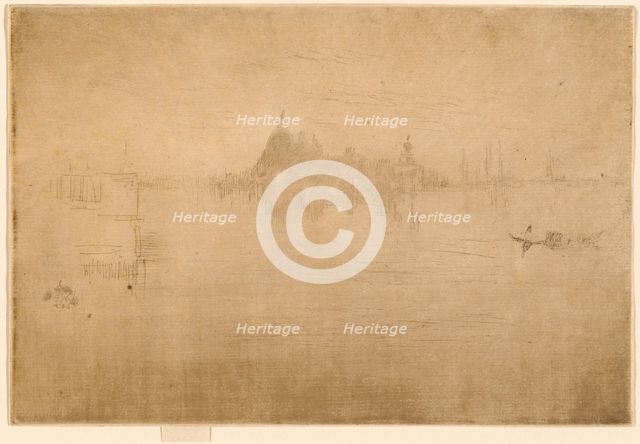 Nocturne: Salute, 1879/1880. Creator: James Abbott McNeill Whistler.