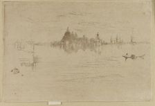 Nocturne: Salute, 1879-1880. Creator: James Abbott McNeill Whistler