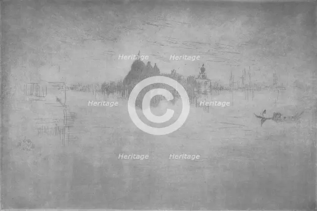 'Nocturne-Salute', c1879, (1904). Artist: James Abbott McNeill Whistler.