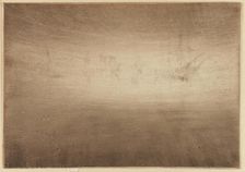 Nocturne Shipping, 1879-1880. Creator: James Abbott McNeill Whistler