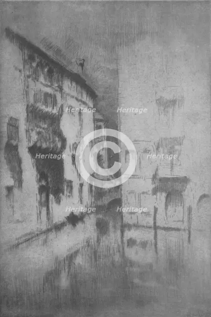 'Nocturne - Palaces', 1878, (1904). Artist: James Abbott McNeill Whistler.