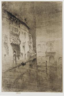 Nocturne: Palaces, 1879-1880. Creator: James Abbott McNeill Whistler
