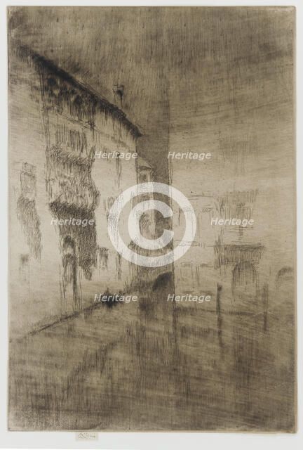 Nocturne: Palaces, 1879-1880. Creator: James Abbott McNeill Whistler.