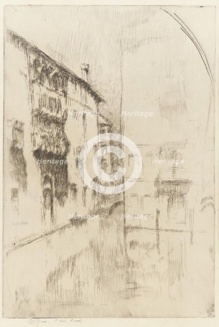 Nocturne: Palaces, 1879-1880. Creator: James Abbott McNeill Whistler.