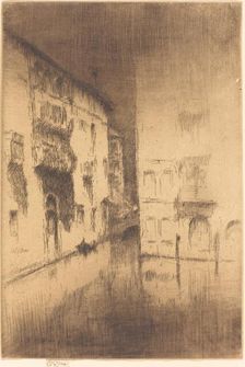 Nocturne: Palaces, 1879/1880. Creator: James Abbott McNeill Whistler