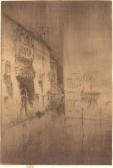 Nocturne: Palaces, 1879/1880. Creator: James Abbott McNeill Whistler
