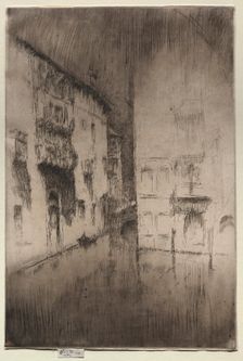 Nocturne: Palaces, 1886. Creator: James McNeill Whistler (American, 1834-1903)