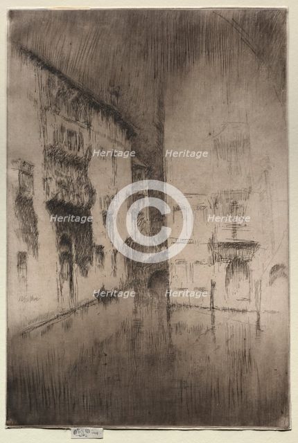 Nocturne: Palaces, 1886. Creator: James McNeill Whistler (American, 1834-1903).