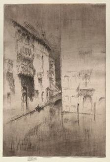 Nocturne: Palaces, c. 1880. Creator: James McNeill Whistler (American, 1834-1903)