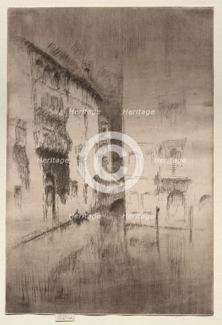 Nocturne: Palaces, c. 1880. Creator: James McNeill Whistler (American, 1834-1903).