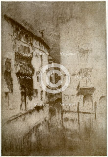 'Nocturne: Palaces', c1879 (1904).Artist: James Abbott McNeill Whistler
