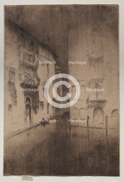 Nocturne: Palaces. Creator: James McNeill Whistler (American, 1834-1903).
