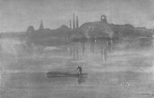 Nocturne: The Thames at Battersea 1878, (1904). Artist: James Abbott McNeill Whistler