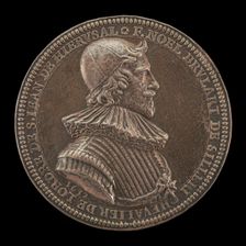 Noël Brulart de Sillery, 1577-1640, Knight of Malta 1632 [obverse], 1632. Creator: Unknown
