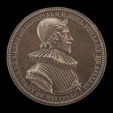 Noël Brulart de Sillery, 1577-1640, Knight of Malta 1632 [obverse], 1632. Creator: Unknown