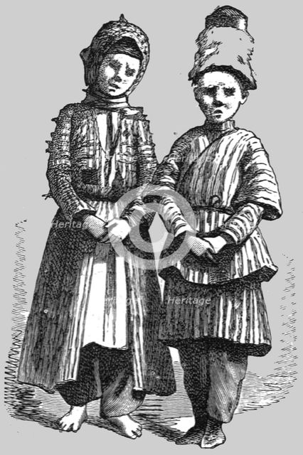 'Nogav Children; Adventures in Lazestan', 1875. Creator: Frederick A. Lyons.