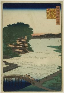 Noge in Yokohama, Bushu Province (Bushu Yokohama Noge) from the series "One Hundred Famous..., 1859. Creator: Utagawa Hiroshige II