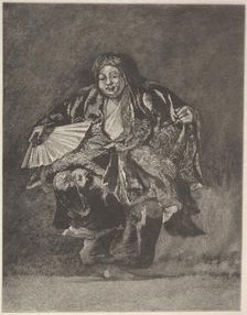 Noh Dancer, ca. 1886. Creator: John La Farge