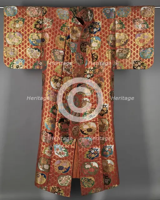 Noh Robe (Karaori), 1800-1850. Creator: Unknown.
