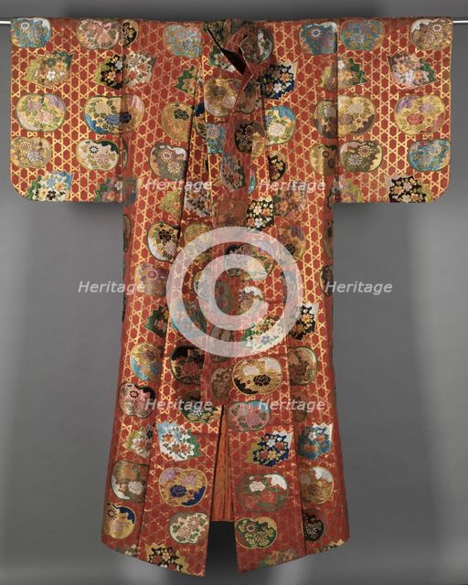 Noh Robe (Karaori), 1800-1850. Creator: Unknown.