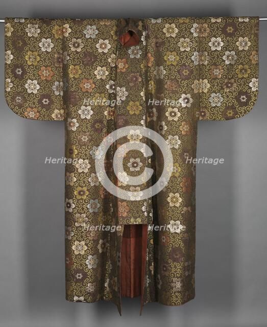 Noh Robe (Karaori), 1800-1850. Creator: Unknown.