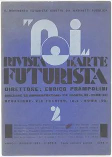 Noi. Rivista d'arte futurista , 1923-1925. Creator: Marinetti, Filippo Tommaso (1876-1944)