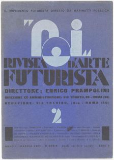 Noi. Rivista d'arte futurista , 1923-1925. Creator: Marinetti, Filippo Tommaso (1876-1944)
