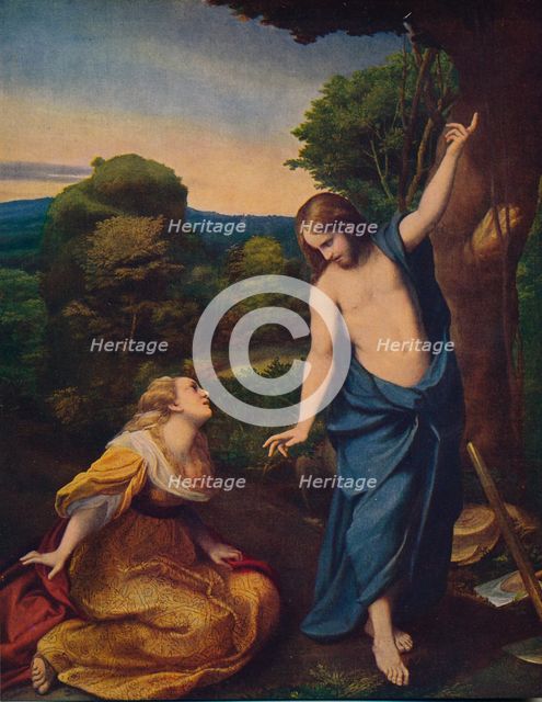 'Noli Me Tangere', 1523-1524, (c1934). Artist: Correggio.
