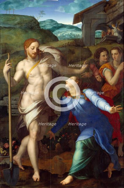 Noli me Tangere, 1561. Creator: Bronzino, Agnolo (1503-1572).